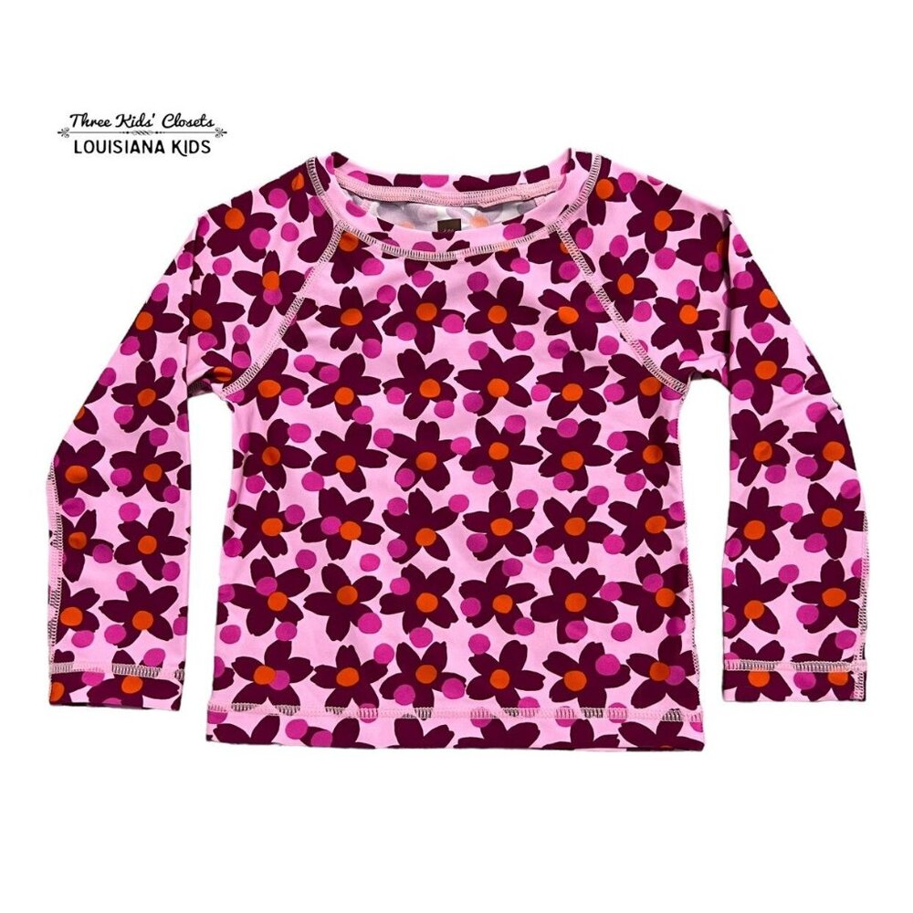 Tea Collection 2Y Lanai Geo Floral Rashguard
